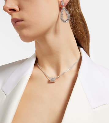 Collier en or blanc 18 ct et diamants | Suzanne Kalan