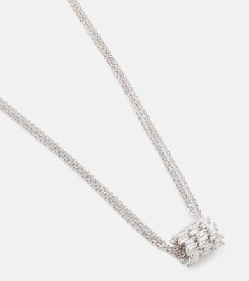 Collier en or blanc 18 ct et diamants | Suzanne Kalan