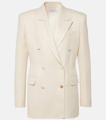 Blazer Gavin en laine et soie | Gabriela Hearst