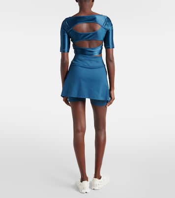 Crop top técnico con logo | Adidas by Stella McCartney