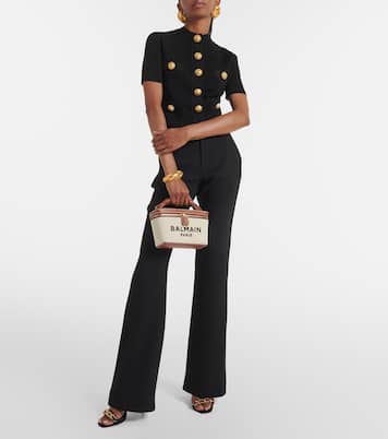 Beauty-case B-Army in canvas | Balmain