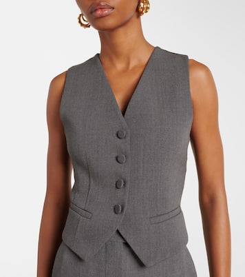 Weste aus Woll-Gabardine | Valentino