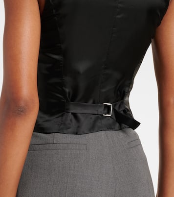 Weste aus Woll-Gabardine | Valentino