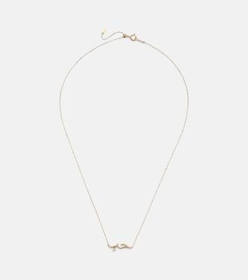 Collana Love in oro 18kt con diamanti | Persée
