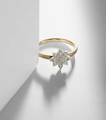 Bague Tea Rose en or 14 ct et diamants | Stone and Strand
