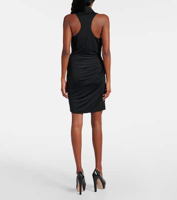 Draped jersey minidress | Tom Ford