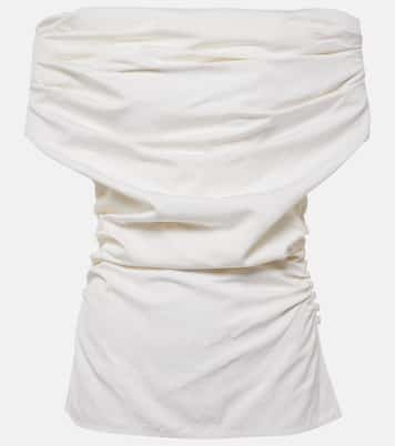 Ruched silk top | Magda Butrym