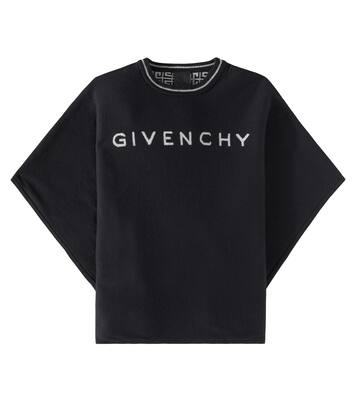 Mantella in cotone e cashmere | Givenchy Kids
