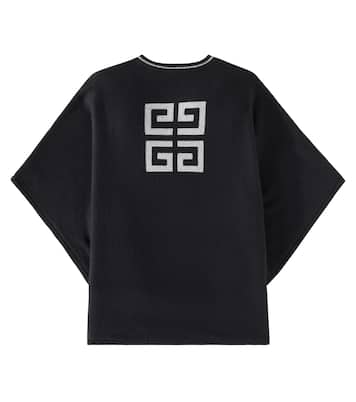 Mantella in cotone e cashmere | Givenchy Kids