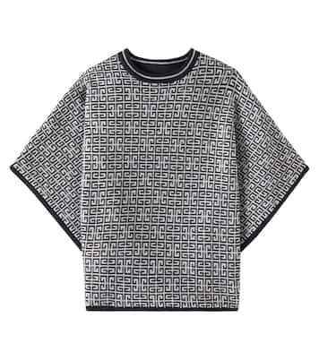 Mantella in cotone e cashmere | Givenchy Kids