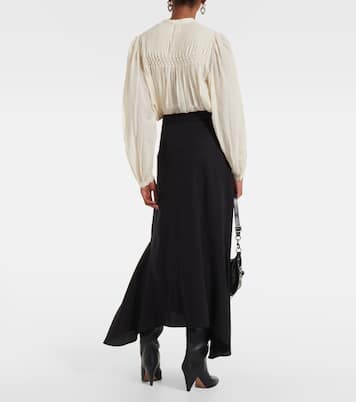 Falda midi asimétrica Alona | Marant Etoile