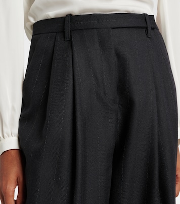 Modern Sophistication pinstripe wool pants | Dorothee Schumacher