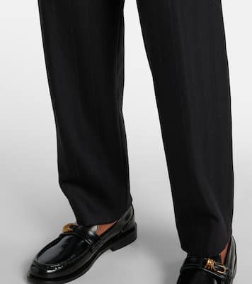 Modern Sophistication pinstripe wool pants | Dorothee Schumacher