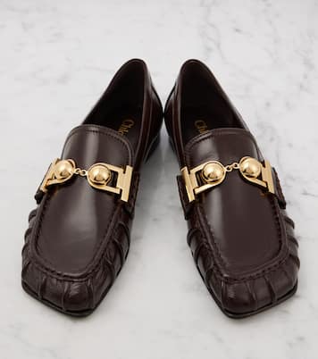 Loafers Miles aus Leder | Chloé