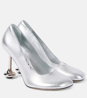 Pumps Toy aus Metallic-Leder | Loewe