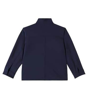 Cotton-blend jersey jacket | Dolce&Gabbana Kids