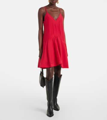 Abito corto Danielle in misto cotone | Marant Etoile