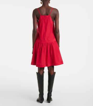 Abito corto Danielle in misto cotone | Marant Etoile
