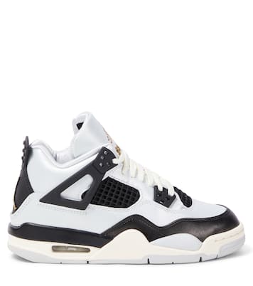 Jordan 4 Retro leather sneakers | Nike Kids