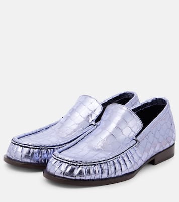 Mocassini in pelle stampata | Dries Van Noten