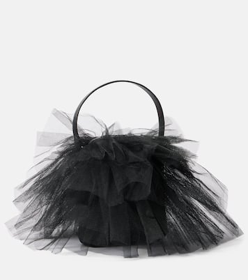Schultertasche Frilly Tutu Mini aus Canvas | Simone Rocha