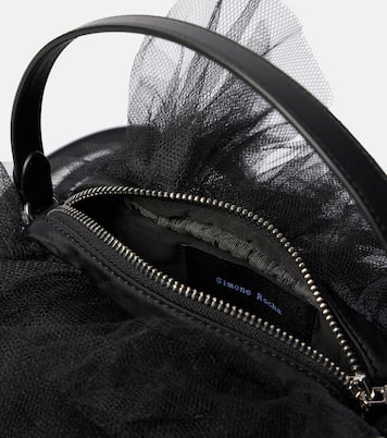 Schultertasche Frilly Tutu Mini aus Canvas | Simone Rocha