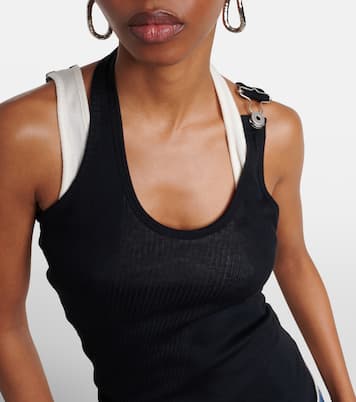Top tank in jersey di cotone | Jean Paul Gaultier
