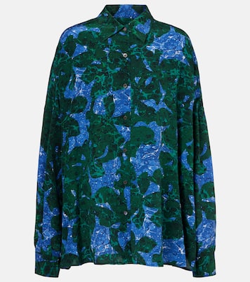 Chemise imprimée en soie | Dries Van Noten