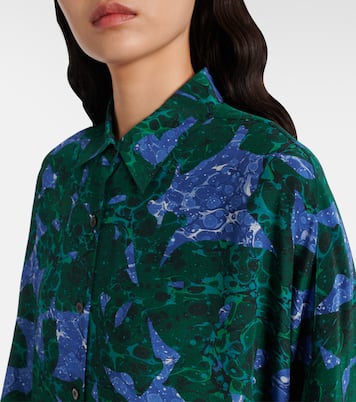 Chemise imprimée en soie | Dries Van Noten