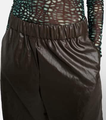 Bermuda-Shorts aus Satin | Dries Van Noten
