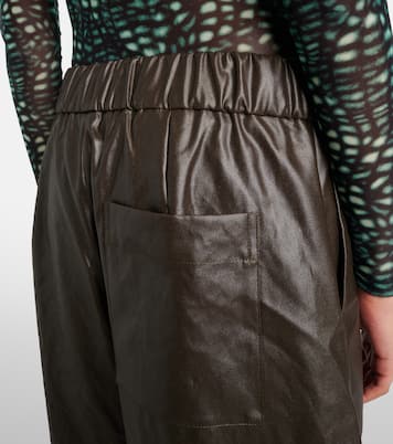 Bermuda-Shorts aus Satin | Dries Van Noten