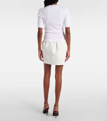 Camiseta acanalada de algodón | Gucci