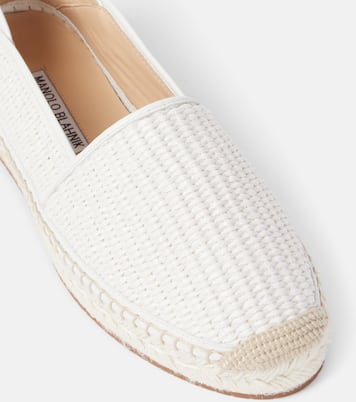 Espadrilles Espadra aus Raffiabast | Manolo Blahnik