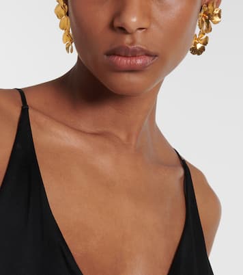 Pendientes Collette chapados en oro de 18 ct | Jennifer Behr