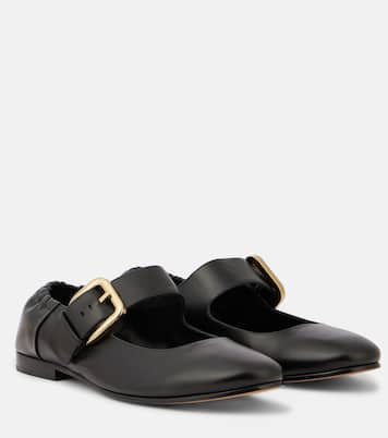 Bailarinas Mary Jane Astaire de piel | Bottega Veneta
