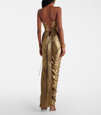 Robe longue Amisha en tulle de soie | Maria Lucia Hohan
