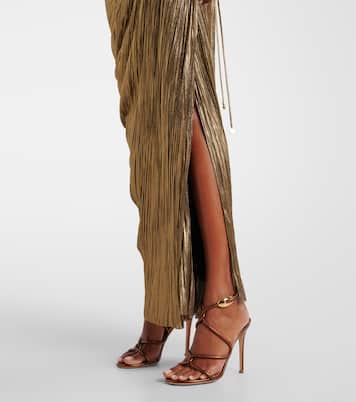 Robe longue Amisha en tulle de soie | Maria Lucia Hohan