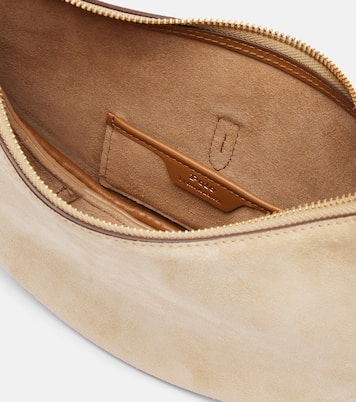 Borsa a spalla Crescent Small in suede | Polo Ralph Lauren