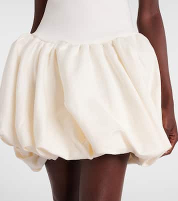 Pollie linen and rayon-blend minidress | Simkhai