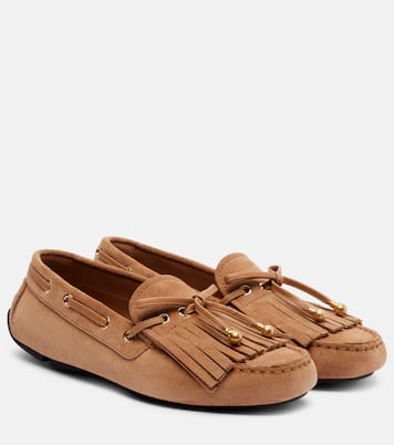 Bootsschuhe Manon F aus Veloursleder | Jimmy Choo