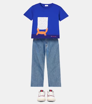 x Euan Roberts cotton jersey T-shirt | Gucci Kids