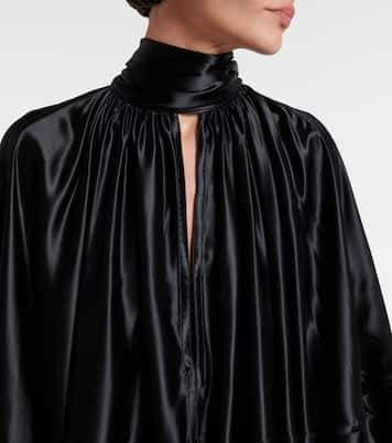 Satin midi dress | Ferragamo