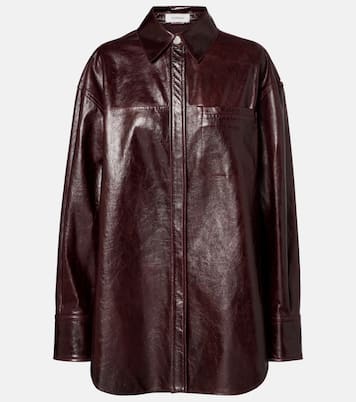 Borel leather overshirt | Sportmax