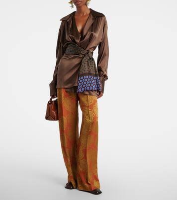Écharpe imprimée | Dries Van Noten