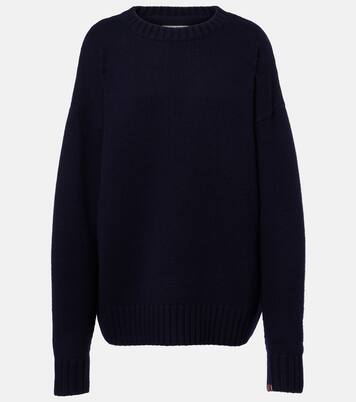 Lovely ribbed-knit cashmere sweater  | Extreme Cashmere