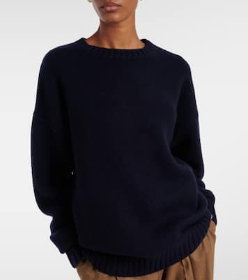 Lovely ribbed-knit cashmere sweater  | Extreme Cashmere