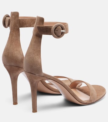 Portofino 85 suede sandals | Gianvito Rossi