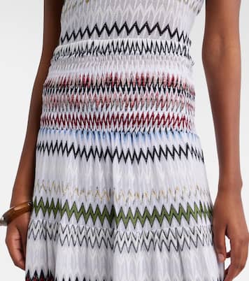 Falda larga en zigzag | Missoni