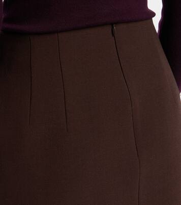 Virgin wool miniskirt | Wardrobe.NYC