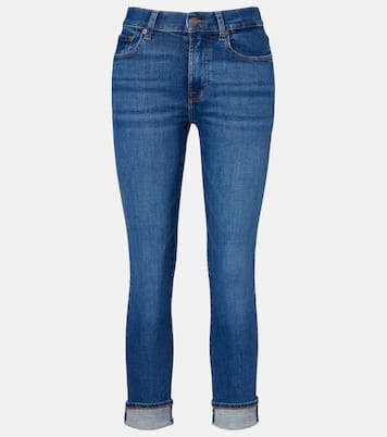 Mid-Rise Slim Jeans Kimmie Straight | 7 For All Mankind